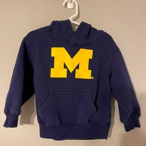 Size 2T Michigan hoodie